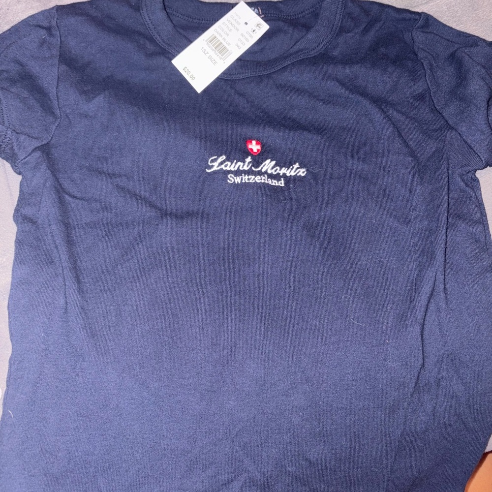 Navy Saint Moritz T-Shirt